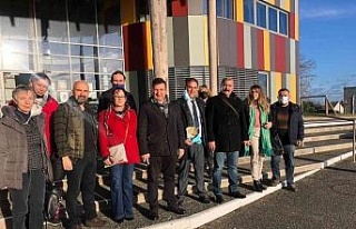 ADÜ Erasmus projesinin toplantısı Fransa’da yapıldı