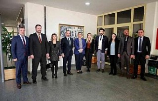 Aydın Barosu, Başkan Çerçioğlu ile bir araya...