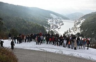 Buharkent’te sağlık için yürüdüler