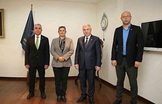 CHP Kayseri milletvekili Arık, Başkan Çerçioğlu...