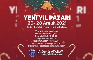 Didim Belediyesi, esnaf ve vatandaşları yeni yıl...