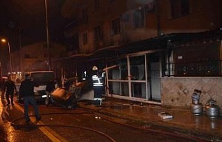 Didim’de işyeri yangını