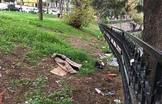 Duyarsız vatandaşlar Pınarbaşı Mesire Alanı...