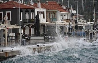 Ege Denizi’nde kuvvetli fırtına bekleniyor