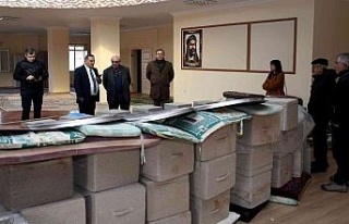 Kuşadası Belediyesi Davutlar Cemevi’nin eksiklerini...