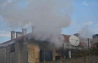 Söke’de ev yangını korkuttu