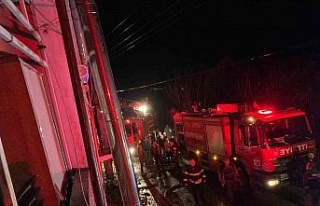 Sultanhisar’da ev yangını