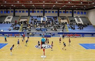 Üniversiteler arası voleybol 2. lig müsabakaları...
