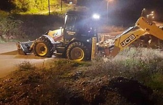 Yağıştan etkilenen bölgelere Söke Belediyesi...