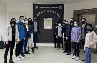 ADÜ’de Yapay Zeka Topluluğu kadına şiddete dikkat...