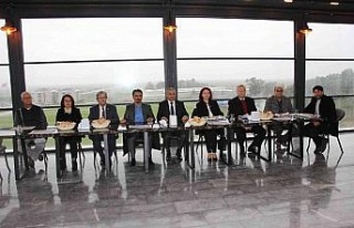 Başkan Kaplan gazeteciler buluştu