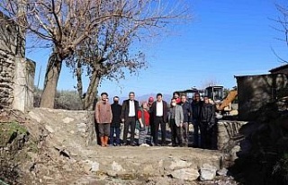 Başkan Özcan’dan Mescitli’deki çalışmaları...