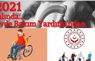 Engellilere 188 milyon 169 bin TL evde bakım ödemesi...