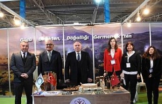 Germencik Belediyesi’nin ürünleri tarım fuarında...