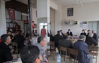 Karacasu Kaymakamı Alpay, Yaykın Mahallesi sakinleri...