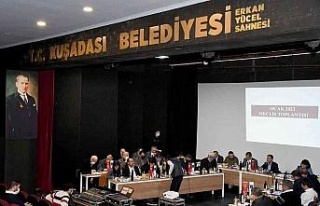 Kuşadası’nda yeni yılın ilk meclis toplantısında...