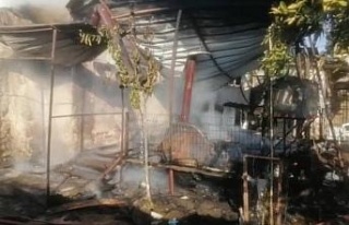 Sultanhisar’da ev yangını