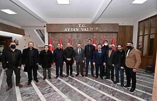 AGC yeni yönetimi ilk ziyaretini Vali Aksoy’a gerçekleştirdi