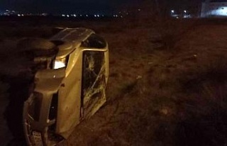 Aydın’da otomobil araziye uçtu: 1 yaralı