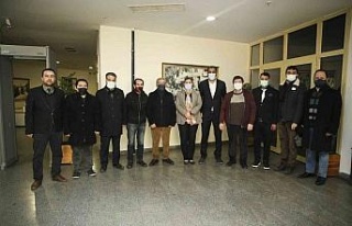 Başkan Çerçioğlu, AGC yönetimini ağırladı