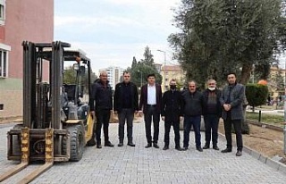 Başkan Özcan Turan Mahallesi’nde gerçekleştirilen...