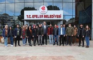 Efeler Belediyesi tıp öğrencilerini ağırlamaya...