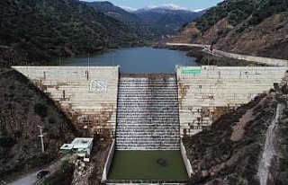 İsabeyli Barajı tamamen doldu