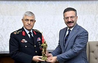 Jandarma Genel Komutanı Çetin, Aydın Valisi Aksoy...