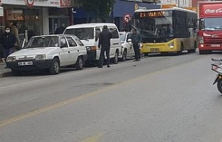 Nazilli’deki kaza ucuz atlatıldı