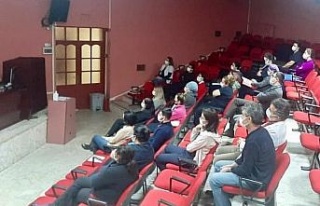 Sağlık çalışanlarına Afet Yönetimi eğitimi...