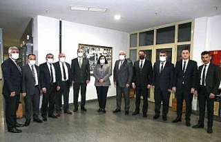 Şoförler Odası’ın yeni yönetimi Başkan Çerçioğlu...