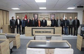 Yeni Belediye Binasında ilk Meclis toplantısı yapıldı