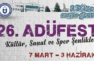 26. ADÜFEST dopdolu etkinlikleri ile başlıyor