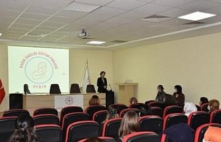 Aydın Kadın Sağlığı Eğitim Projesi kapsamında...