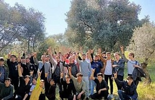 Aydın Ülkü Ocakları doğa yürüyüşüne çıktı