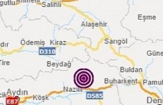 Aydın’da 3.9 şiddetinde deprem