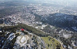 Aydın’da yüksek kesimler beyaza büründü