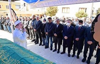 Başkan Kaplan’ın babası son yolculuğuna uğurlandı