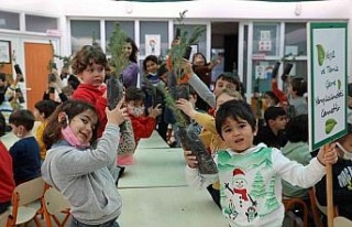Didim’de minik öğrencilerle daha yeşil bir dünya...