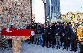 Emekli başkomiser son yolculuğuna uğurlandı