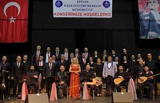 “Ezgilerle Anadolu” konseri beğeni topladı