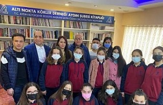 Görme engelli bireylerden öğrencilere ‘empati’...