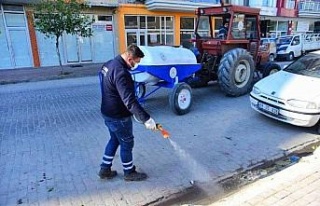 İncirliova Belediyesi ilaçlama çalışması başlattı