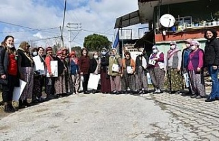 Kadın üreticilere süt hijyeni eğitimi verildi