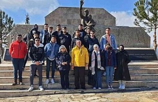 Köşk MYO öğrencilerine Yunan zulmü, yerinde anlatıldı
