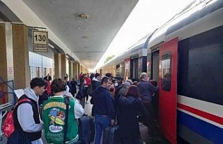 Türkiye’nin ilk demiryolu eski günlerine döndü