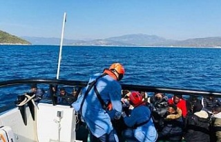 Aydın’da 67 düzensiz göçmen kurtarıldı