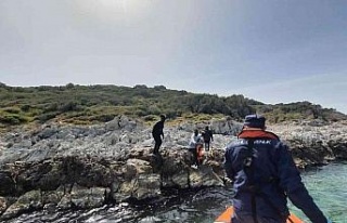 Aydın’da üç düzensiz göçmen kurtarıldı