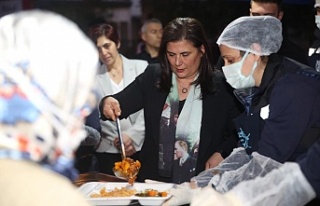 Başkan Çerçioğlu, iftar sofrasında öğrencilerle...