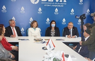 BAŞKAN ÇERÇİOĞLU’NDAN DEVA PARTİSİ AYDIN...